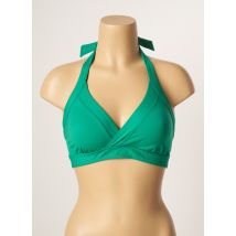 HATEIA - Haut de maillot de bain vert en polyamide - Femme - Taille 85E - Modz
