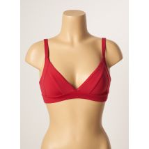 HATEIA - Haut de maillot de bain rouge en polyamide - Femme - Taille 85E - Modz