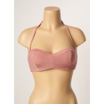 D NU D - Haut de maillot de bain rose en polyamide - Femme - Taille 40 - Modz