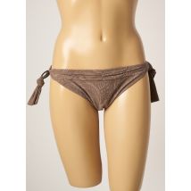 FANTASIE - Bas de maillot de bain marron en nylon - Femme - Taille 36 - Modz