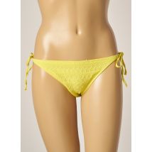 HISTOIRE DE PLAGE - Bas de maillot de bain jaune en polyamide - Femme - Taille 44 - Modz