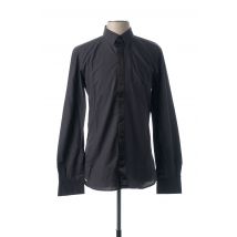 XACUS - Chemise manches longues marron en coton - Homme - Taille M - Modz