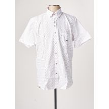 DARIO BELTRAN - Chemise manches courtes blanc en coton pour homme - Taille M - Modz
