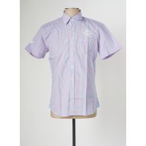 NEW ZEALAND AUCKLAND - Chemise manches courtes bleu en coton - Homme - Taille S - Modz