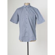 REDMOND - Chemise manches courtes bleu en coton - Homme - Taille S - Modz