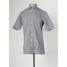 OLYMP - Chemise manches courtes noir en coton - Homme - Taille S - Modz