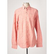 CAMEL ACTIVE - Chemise manches longues rouge en lin - Homme - Taille M - Modz