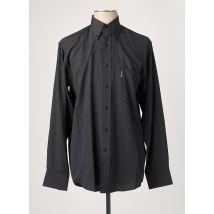 KARL SMITH - Chemise manches longues noir en viscose - Homme - Taille S - Modz
