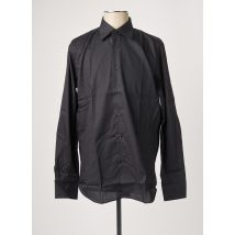 PHILO VANCE - Chemise manches longues noir en coton - Homme - Taille M - Modz
