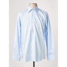 PHILO VANCE - Chemise manches longues bleu en coton - Homme - Taille S - Modz