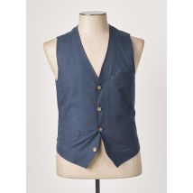 CALAMAR - Gilet sans manche bleu en coton - Homme - Taille L - Modz
