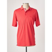 REDMOND - Polo rouge en coton - Homme - Taille S - Modz