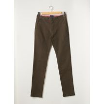 LA SQUADRA - Pantalon chino vert en coton - Homme - Taille 38 - Modz