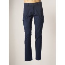 LA SQUADRA - Pantalon droit bleu en coton pour homme - Taille 46 - Modz