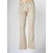WRANGLER - Pantalon droit beige en coton pour homme - Taille W33 L34 - Modz
