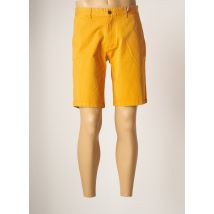 LA SQUADRA - Bermuda jaune en coton pour homme - Taille 46 - Modz