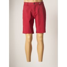 LA SQUADRA - Bermuda rouge en coton pour homme - Taille 44 - Modz