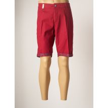 SEA BARRIER - Bermuda rouge en coton - Homme - Taille 52 - Modz