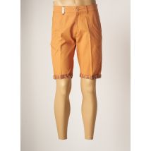 SEA BARRIER - Bermuda orange en coton - Homme - Taille 46 - Modz