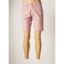SEA BARRIER - Bermuda rouge en coton - Homme - Taille 52 - Modz