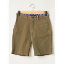 LA SQUADRA - Bermuda vert en coton - Homme - Taille 38 - Modz