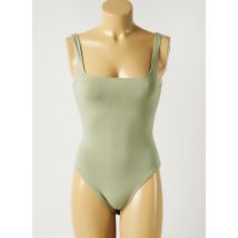 MISS SELFRIDGE - Body vert en coton - Femme - Taille 34 - Modz