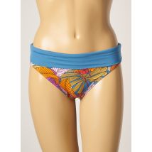 BELCOR - Bas de maillot de bain bleu en polyamide - Femme - Taille 42 - Modz
