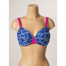 BELCOR - Haut de maillot de bain bleu en polyamide - Femme - Taille 105B - Modz