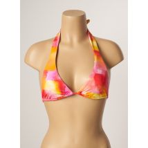 CHERRY BEACH - Haut de maillot de bain orange en polyamide - Femme - Taille 42 - Modz