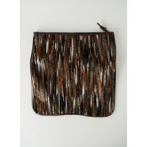 BENETTON - Pochette marron en polyester - Femme - Taille TU - Modz