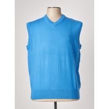 VERTIGO - Pull bleu en coton pour femme - Taille 40 - Modz
