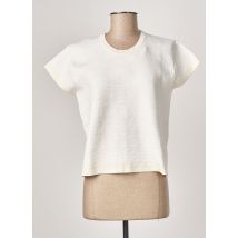 MONTAGUT X BENJAMIN ISIDORE JUVENETON - Pull beige en coton - Femme - Taille 38 - Modz