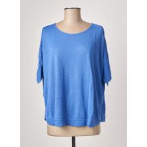 POLES - Pull bleu en viscose - Femme - Taille 38 - Modz