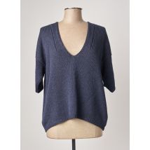 MONTAGUT - Pull bleu en viscose - Femme - Taille 40 - Modz