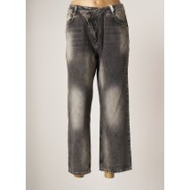 FRACOMINA - Jeans coupe large gris en coton - Femme - Taille W30 - Modz