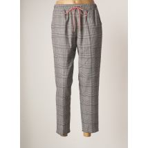 FRACOMINA - Pantalon 7/8 gris en polyester - Femme - Taille 38 - Modz