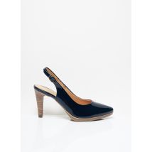 KARSTON - Sandales/Nu pieds bleu en cuir pour femme - Taille 36 - Modz