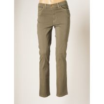 WALTRON - Pantalon slim vert en coton - Femme - Taille 40 - Modz