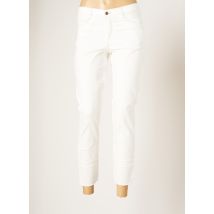 WALTRON - Pantalon 7/8 blanc en coton - Femme - Taille 36 - Modz