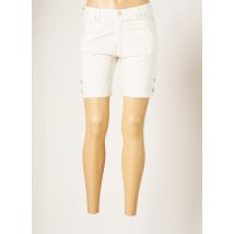 WALTRON - Short beige en coton - Femme - Taille 34 - Modz