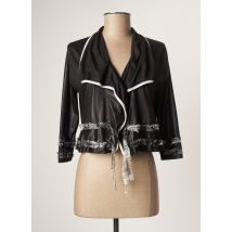 O.K.S - Veste casual noir en polyester - Femme - Taille 38 - Modz