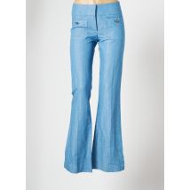 SINEQUANONE - Pantalon flare bleu en coton pour femme - Taille 36 - Modz