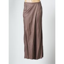 SINEQUANONE - Pantalon large marron en viscose - Femme - Taille 34 - Modz