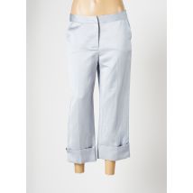 ZAPA - Pantalon 7/8 gris en ramie pour femme - Taille 40 - Modz