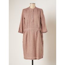 NOA NOA - Robe mi-longue rose en coton - Femme - Taille 38 - Modz