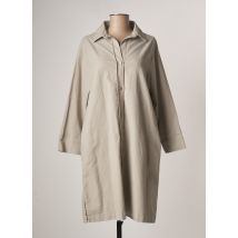 TWO DANES - Robe mi-longue gris en coton - Femme - Taille 40 - Modz