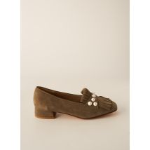 CRISTINA MILLOTTI - Ballerines vert en cuir - Femme - Taille TU - Modz