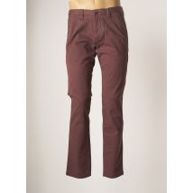 TIBET - Pantalon chino violet en coton - Homme - Taille 38 - Modz