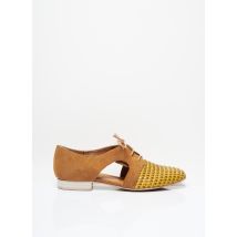 EMILIE KARSTON - Derbies jaune en cuir pour femme - Taille 36 - Modz