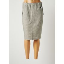 FRANK WALDER - Jupe mi-longue vert en coton - Femme - Taille 40 - Modz